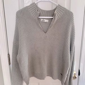 Hollister Half Zip Sweater